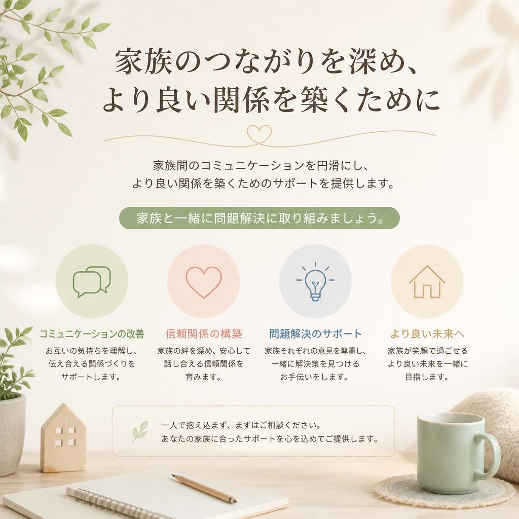 家族関係を改善する方法