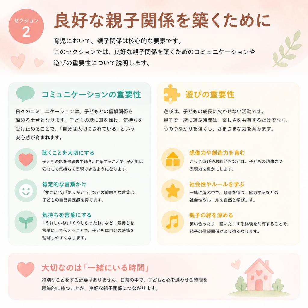 親子関係の構築