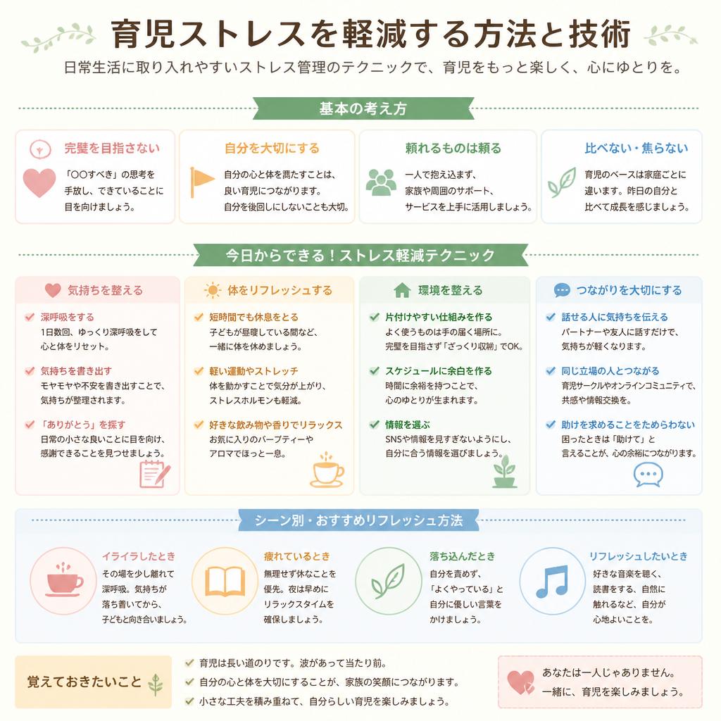 ストレス管理の手法