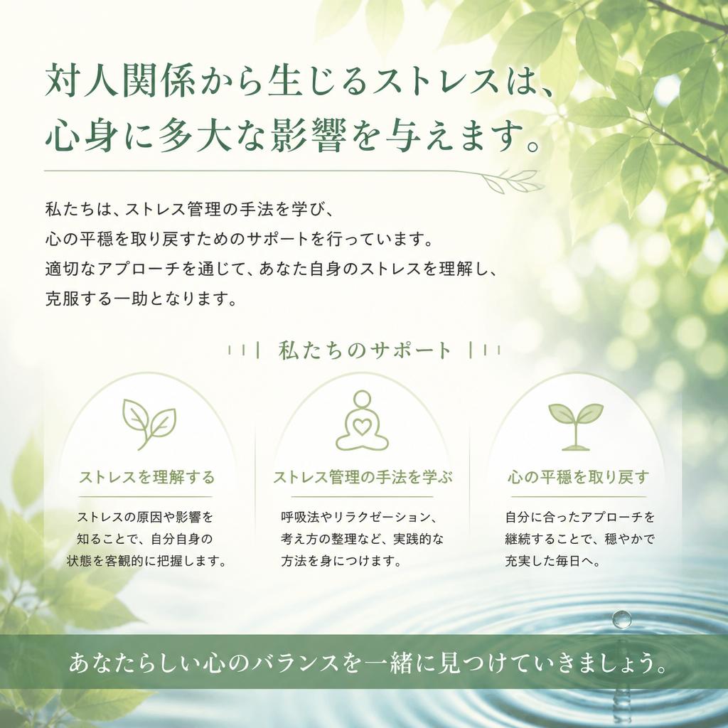 ストレス管理と心の平穏