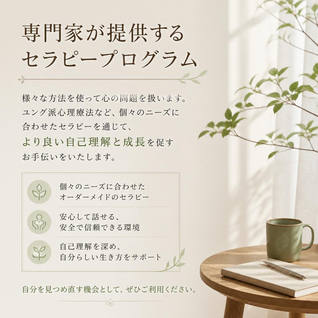 セラピープログラムのご紹介